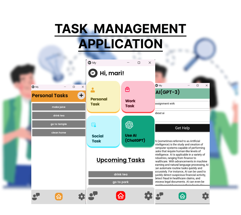 Task management using AI
